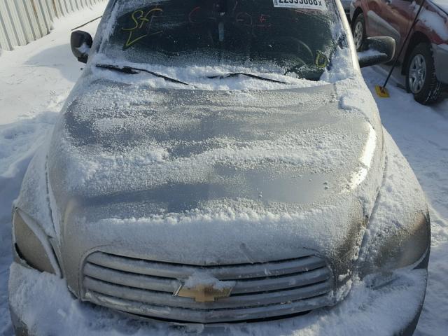 3GNDA13D78S597307 - 2008 CHEVROLET HHR LS ვერცხლისფერი ფოტო 7