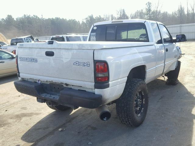 3B7KF23731G197383 - 2001 DODGE RAM 2500 WHITE photo 4