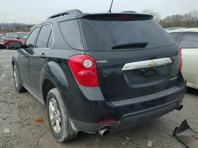 2GNFLPE30D6332909 - 2013 CHEVROLET EQUINOX LT BLACK photo 3