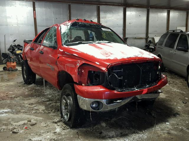 1D7KS28CX6J226844 - 2006 DODGE RAM 2500 S RED photo 1