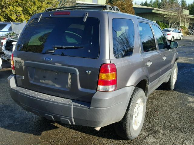 1FMCU93156KC82431 - 2006 FORD ESCAPE XLT GRAY photo 4