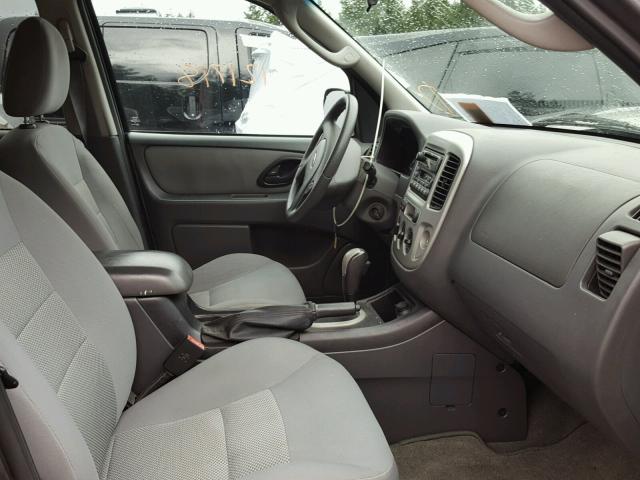 1FMCU93156KC82431 - 2006 FORD ESCAPE XLT GRAY photo 5