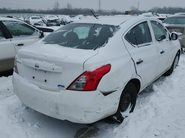 3N1CN7AP6CL911379 - 2012 NISSAN VERSA S WHITE photo 4