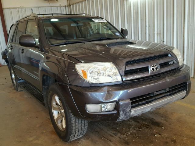 JTEZT14R248003529 - 2004 TOYOTA 4RUNNER SR GRAY photo 1