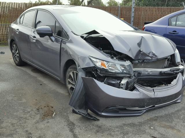 19XFB2F85FE298395 - 2015 HONDA CIVIC EX გრაფიტი ფოტო 1