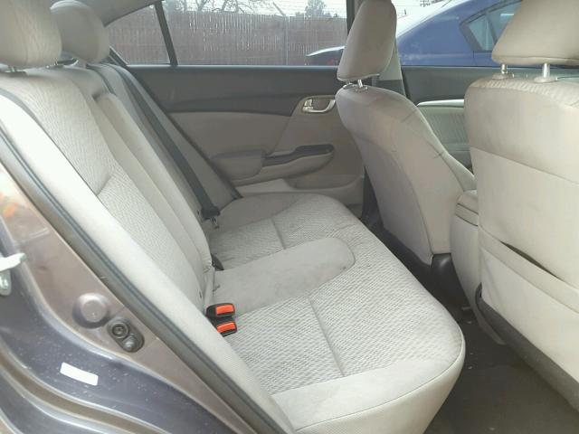 19XFB2F85FE298395 - 2015 HONDA CIVIC EX გრაფიტი ფოტო 6
