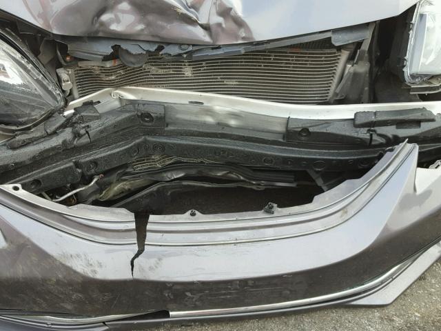 19XFB2F85FE298395 - 2015 HONDA CIVIC EX გრაფიტი ფოტო 9