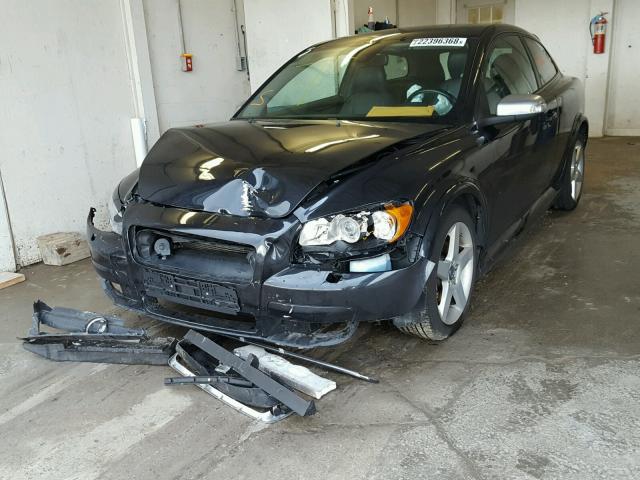 YV1MK672292143825 - 2009 VOLVO C30 T5 BLACK photo 2