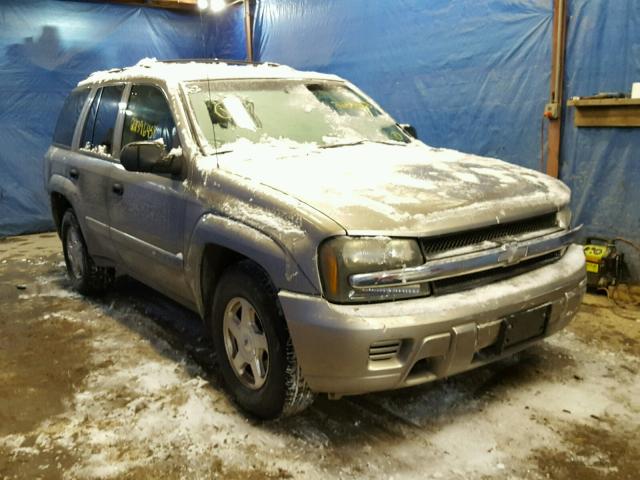 1GNDT13S822170942 - 2002 CHEVROLET TRAILBLAZE GRAY photo 1