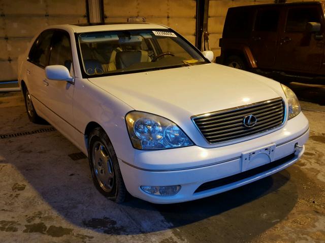 JTHBN30F620069227 - 2002 LEXUS LS 430 WHITE photo 1