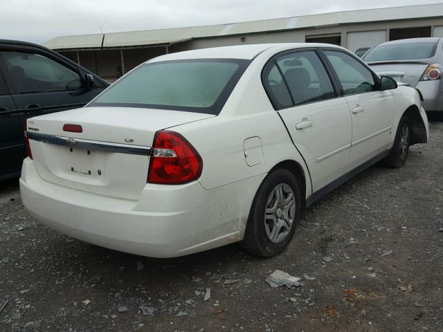 1G1ZS57F17F268709 - 2007 CHEVROLET MALIBU LS 白色 照片 4