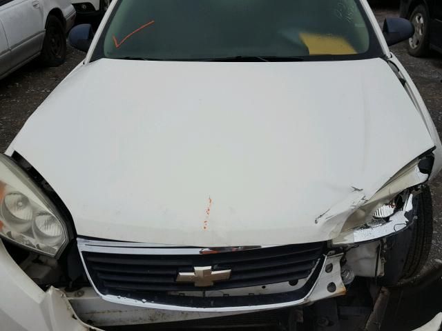 1G1ZS57F17F268709 - 2007 CHEVROLET MALIBU LS 白色 照片 7