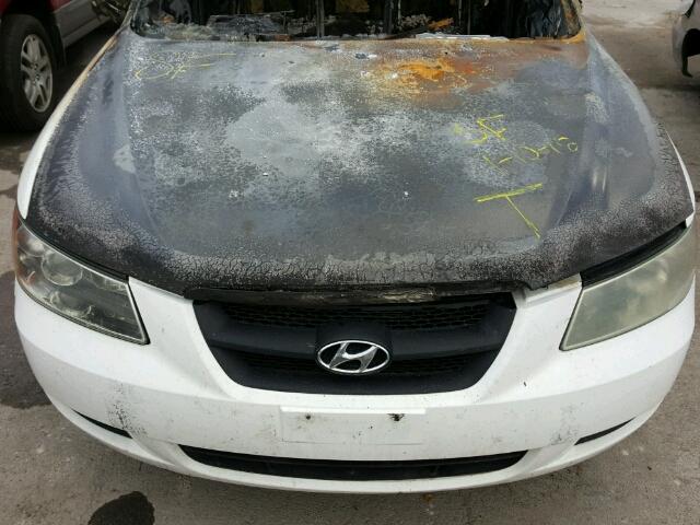 5NPET46C07H230611 - 2007 HYUNDAI SONATA GLS BURN photo 7