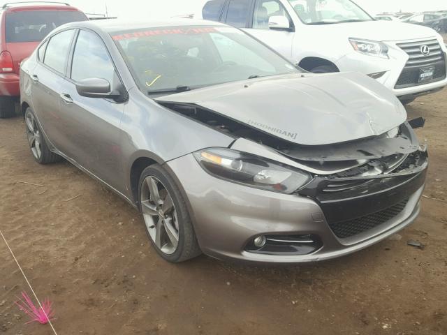 1C3CDFBH1DD219981 - 2013 DODGE DART SXT GRAY photo 1