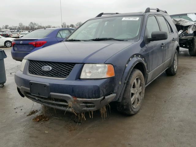 1FMZK01185GA18474 - 2005 FORD FREESTYLE BLUE photo 2