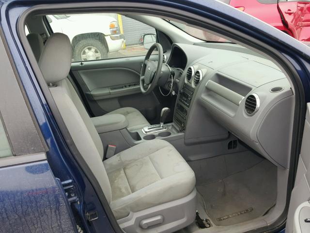 1FMZK01185GA18474 - 2005 FORD FREESTYLE BLUE photo 5