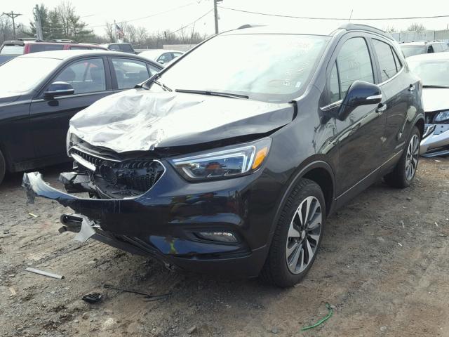 KL4CJCSB8HB140494 - 2017 BUICK ENCORE ESS BLACK photo 2