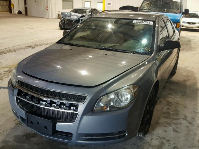 1G1ZG57B19F212478 - 2009 CHEVROLET MALIBU LS BLUE photo 2