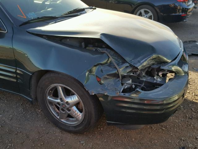 1G2NF52E02M646889 - 2002 PONTIAC GRAND AM S GREEN photo 9
