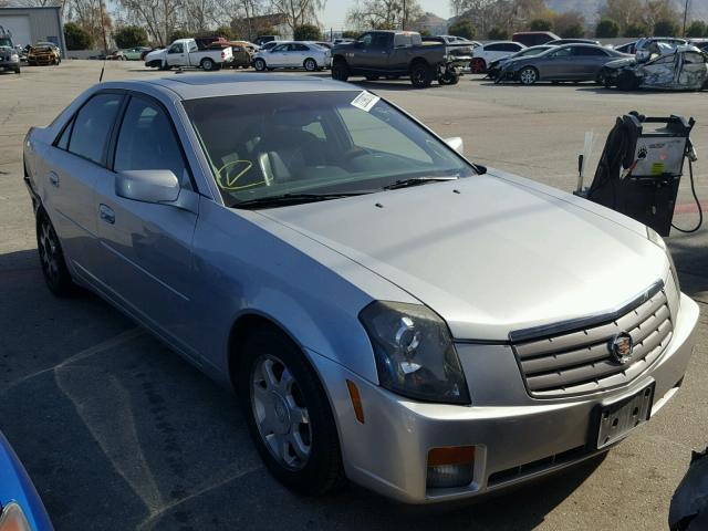 1G6DM577740151836 - 2004 CADILLAC CTS SILVER photo 1