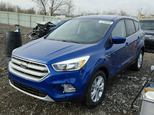 1FMCU0G94HUB79858 - 2017 FORD ESCAPE SE BLUE photo 2