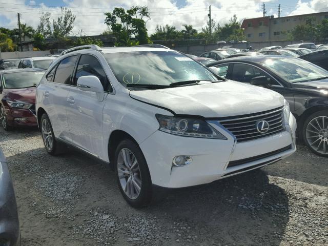 2T2ZK1BA4FC185869 - 2015 LEXUS RX 350 WHITE photo 1