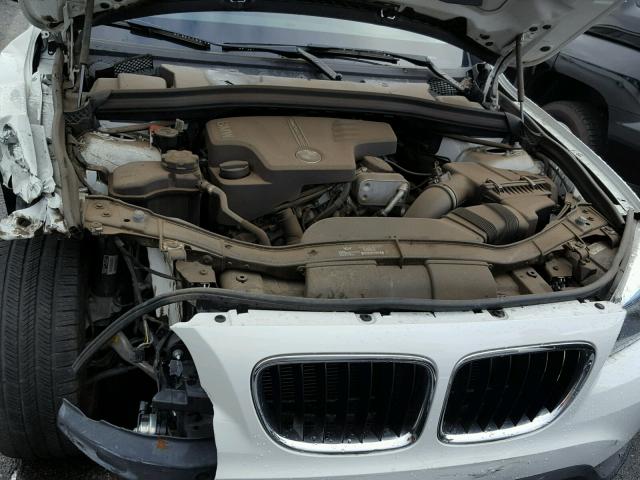 WBAVM1C55EVW53809 - 2014 BMW X1 SDRIVE2 WHITE photo 7