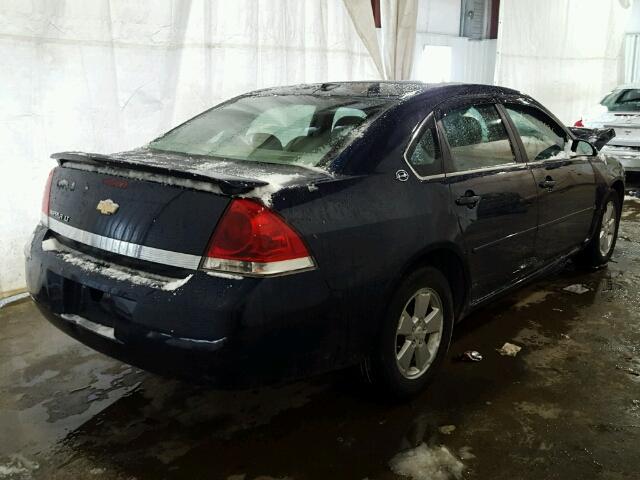 2G1WT58N881381085 - 2008 CHEVROLET IMPALA LT BLUE photo 4