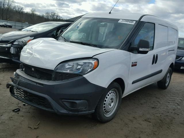 ZFBERFATXG6B67678 - 2016 RAM PROMASTER WHITE photo 2