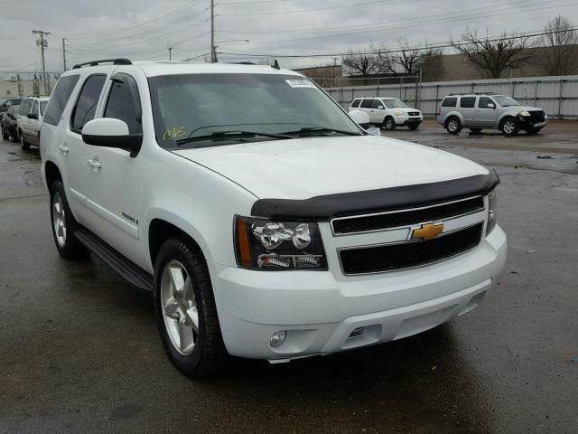 1GNFK13087R111446 - 2007 CHEVROLET TAHOE K150 WHITE photo 1