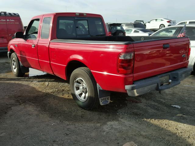 1FTYR14U92PA63720 - 2002 FORD RANGER SUP RED photo 3