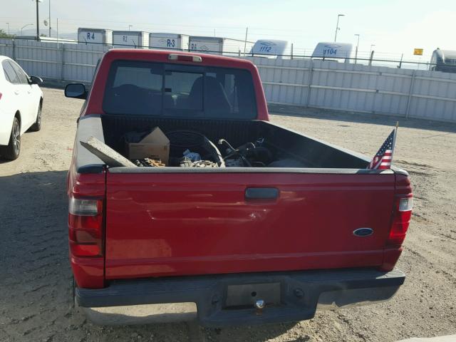 1FTYR14U92PA63720 - 2002 FORD RANGER SUP RED photo 6