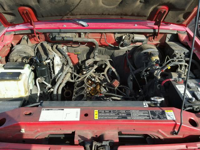 1FTYR14U92PA63720 - 2002 FORD RANGER SUP RED photo 7