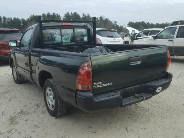 5TFNX4CN4CX014723 - 2012 TOYOTA TACOMA GREEN photo 3