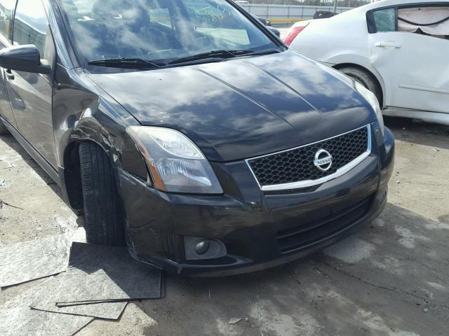 3N1AB6AP3CL622115 - 2012 NISSAN SENTRA 2.0 BLACK photo 9