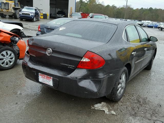 2G4WD582281150592 - 2008 BUICK LACROSSE C BROWN photo 4