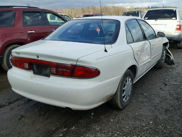 2G4WS52J051115888 - 2005 BUICK CENTURY CU WHITE photo 4