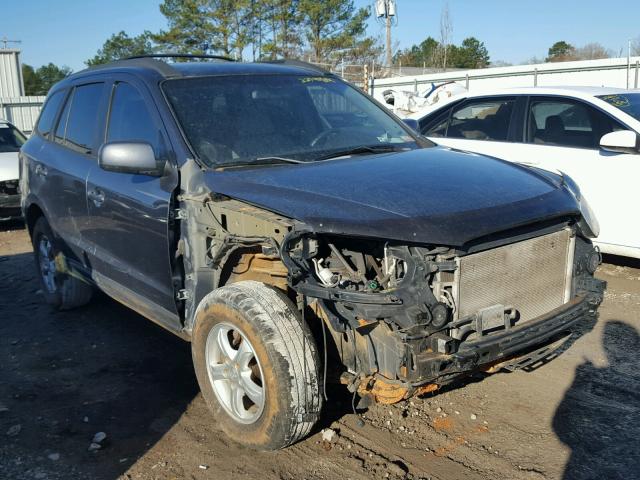 5NMSG73D98H216968 - 2008 HYUNDAI SANTA FE G ლურჯი ფოტო 1