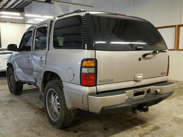 1GKEK63U86J155582 - 2006 GMC YUKON DENA GRAY photo 3