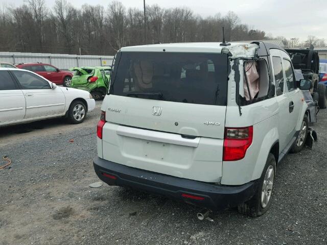 5J6YH28709L002992 - 2009 HONDA ELEMENT EX BEIGE photo 4