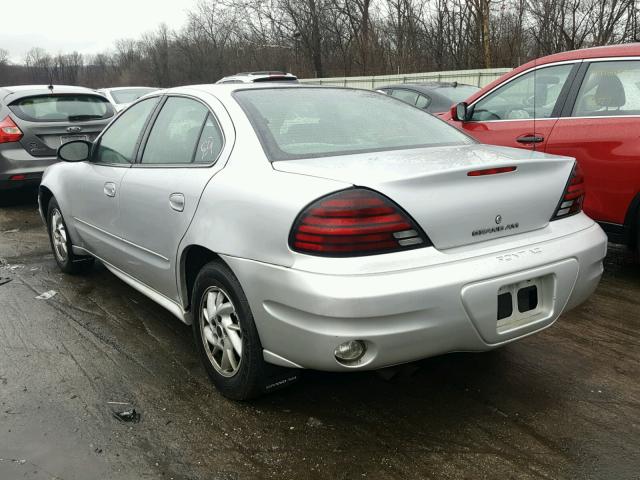 1G2NF52E84M544789 - 2004 PONTIAC GRAND AM S 银色 照片 3