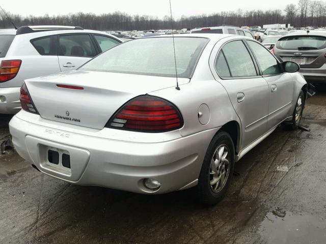 1G2NF52E84M544789 - 2004 PONTIAC GRAND AM S 银色 照片 4