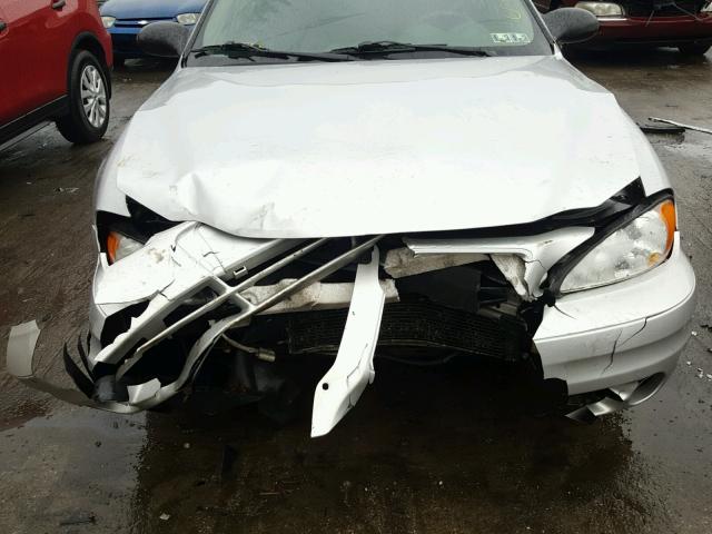 1G2NF52E84M544789 - 2004 PONTIAC GRAND AM S 银色 照片 9