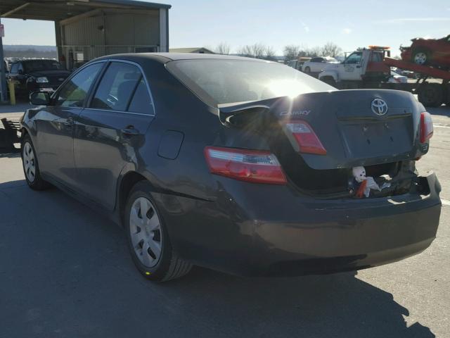 4T1BE46K19U373785 - 2009 TOYOTA CAMRY BASE GRAY photo 3