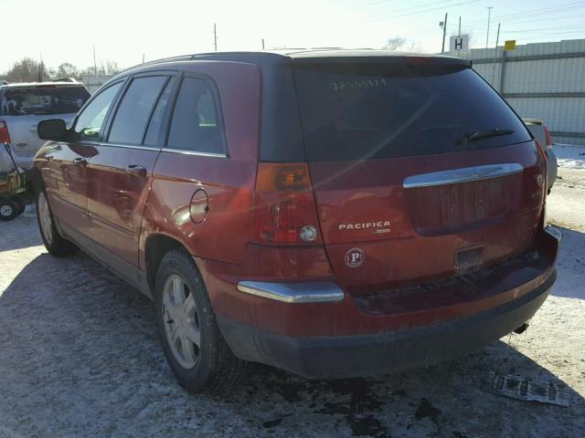 2A8GF68456R693243 - 2006 CHRYSLER PACIFICA T RED photo 3