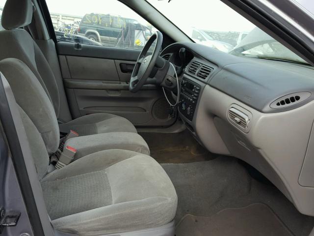 1FAHP53U56A232435 - 2006 FORD TAURUS SE GRAY photo 5