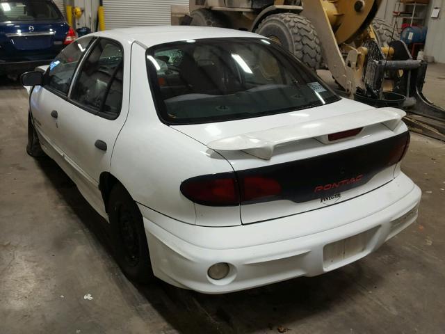 1G2JB5248Y7369885 - 2000 PONTIAC SUNFIRE SE WHITE photo 3