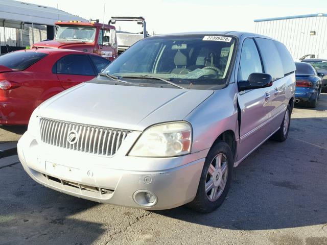 2MRZA21225BJ03004 - 2005 MERCURY MONTEREY C SILVER photo 2