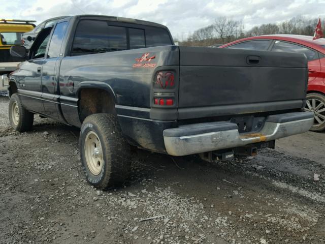 3B7HF13Z3YM224731 - 2000 DODGE RAM 1500 BLACK photo 3