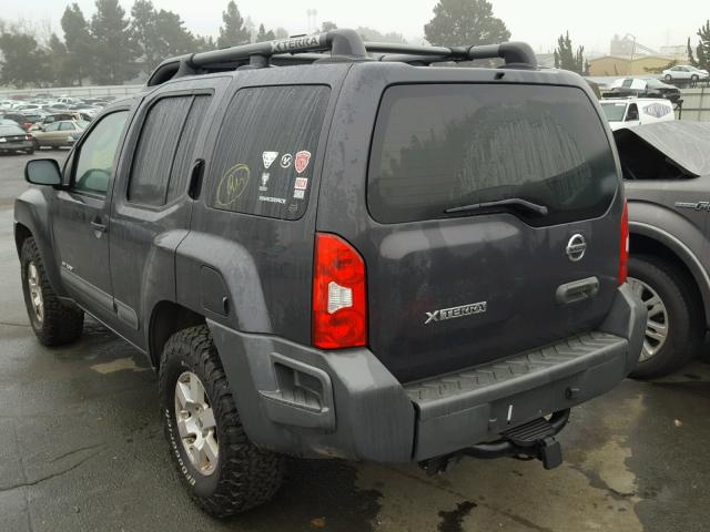 5N1AN08W38C523713 - 2008 NISSAN XTERRA OFF GRAY photo 3